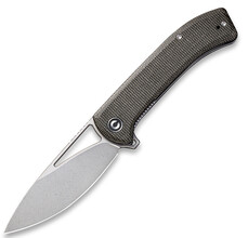 CIVIVI Riffle Stonewashed Donkergroene Micarta C2024C - KNIFESTOCK
