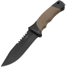 CJH Belt Knife, black/brown - KNIFESTOCK