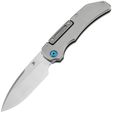 Kansept Hazard Stonewashed CPM S35VN, Stonewashed Ti - KNIFESTOCK