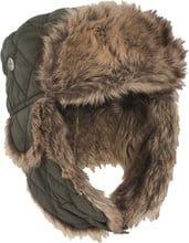 Mil-Tec chapka WINTERMUTZE M.KUNSTPELZ olive L 12104601-904 - KNIFESTOCK