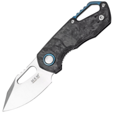 MKM ISONZO M390 Marble carbon fiber BÖHLER M390 MK FX03M-3CM - KNIFESTOCK