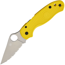 Spyderco PARA 3 SALT YELLOW LIGHTWEIGHT CPM MAGNACUT SPYDEREDGE - KNIFESTOCK