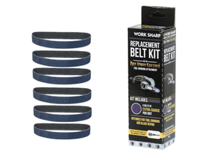 Kit de courroies pour affûteur Work Sharp Ken Onion Edition P60 6x. 09DX024 - KNIFESTOCK