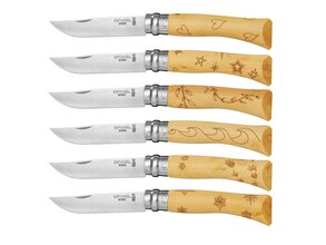 Opinel VRI N°07 Inox Nature Motiv 6ks 001555 - KNIFESTOCK