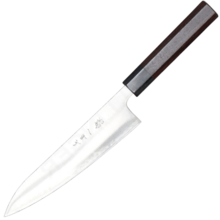 Dellinger Chef/Gyuto Knife 180 mm - Hokiyama - Tosa-Ichi - Dark Octagonal - KNIFESTOCK