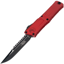 Microtech COMBAT TROODON GEN III INTERCEPTOR BLACK STANDARD RED SIGNATURE SERIES - KNIFESTOCK
