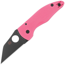 Spyderco MicroJimbo Pinkki G-10 Musta Terä SPRINT C264GPNBKP - KNIFESTOCK