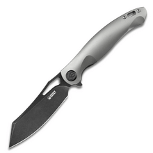 KUBEY Drake Couteau à Flipper avec Verrouillage Frame, Manche en Titane KB246C - KNIFESTOCK