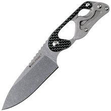 Real Steel Cormorant Apex, Carbon Fibre, Stonewash 14C28N RE-3723 - KNIFESTOCK