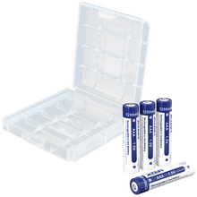 Xtar AAA 1200mWh680mAh-4 pcs AAA 1.5V 1200MWH Battery (box +battery case) - KNIFESTOCK