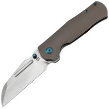 Kansept Dreadnaught Stonewashed CPM S35VN, Bronsanodiserad Ti - KNIFESTOCK