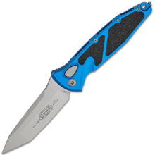 Microtech SOCOM ELITE T/E-A STONEWASH STANDARD BLUE 161A-10BL - KNIFESTOCK