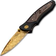 BÖKER TIRPITZ-DAMAST GOLD 110194DAM - KNIFESTOCK