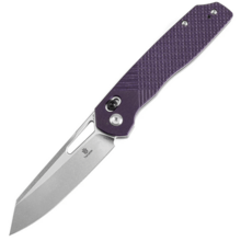 TENABLE KNIVES Shard Stonewashed 14C28N 0.14" / 3.5mm Purple G10 with Diamond Pattern T1006V5 - KNIFESTOCK