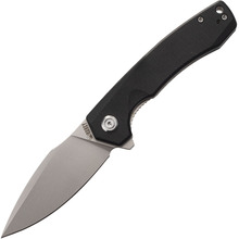 KUBEY Calyce Couteau Pliant à Lame Liner Lock Flipper Manche G10 Noir KU901E - KNIFESTOCK