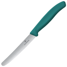 Victorinox Tomato knife Swiss Classic, wavy, green, 11 cm 6.7834.C1 - KNIFESTOCK