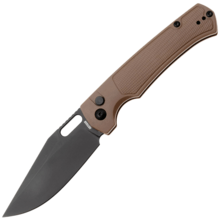Artisan Revel Brown, Black PVD AR-RPM9, Brown FRN 1867P-BBN - KNIFESTOCK
