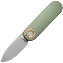 Vosteed Corgi-V 14C28N Stonewash Green Aluminum A3702 - KNIFESTOCK
