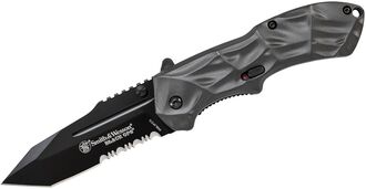 Smith and Wesson 3e Generatie Black Ops M.A.G.I.C. Assist Liner Lock Vouwmes met Zwart met 40% Gekar - KNIFESTOCK