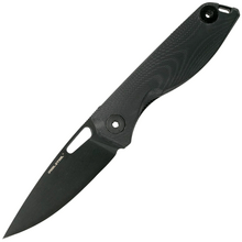 Real Steel Sidus Black G10, Liner Lock D2 RE-7461B - KNIFESTOCK
