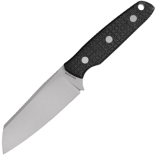 Vosteed Mink (3,99'') Nitro-V Stonewash Fekete Micarta D0103 - KNIFESTOCK