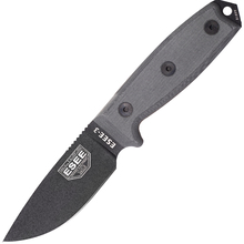 Couteau de survie ESEE Knives Modèle 3 lame noire, manche gris 3P-KO sans étui - KNIFESTOCK