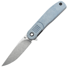 TENABLE KNIVES Einar Stonewashed Nitro-V 0.137''/3.5mm Blue Micarta T2072A2 - KNIFESTOCK