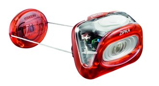 Lanternă frontală Petzl ZIPKA E93ZMA roșie - KNIFESTOCK