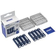 Xtar AA 1.5V CLR 4300-8pcs AA 1.5V CLR 4300 2700mAh batteries - KNIFESTOCK