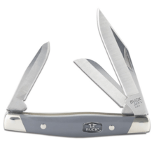 Buck Cadet®, Gray/Nickel Silver BU-0303GYS2 - KNIFESTOCK