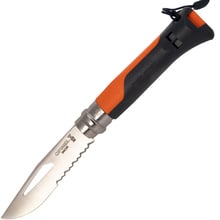 Opinel VRI N°08 Inox OUTDOOR PLASTIC Orange 001577 - KNIFESTOCK