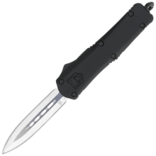 CobraTec Medium FS-3 Black Dagger Not Serrated 06CT135 - KNIFESTOCK