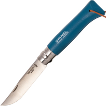 Opinel VRI N°08 Inox Kék 001704 - KNIFESTOCK