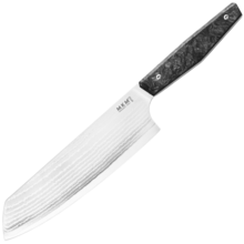 MKM Santoku Dark Matter Black FAT CARBON CF MK PRSA-CFD - KNIFESTOCK