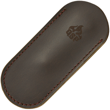 Custodia in pelle QPS - specifica per QS161 Dolphin Pelle a grana Marrone scuro QS-P002B - KNIFESTOCK