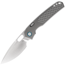 Vosteed Psyop Elmax Satin Gray Titanium A2202 - KNIFESTOCK