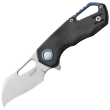 MKM ISONZO M390 Black canvas micarta BÖHLER M390 MK FX03M-1BC - KNIFESTOCK