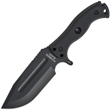 Halfbreed Blades Large Bush Knife - Fixed Blade LBK-01 Gen-2 BLK K340 - KNIFESTOCK