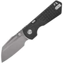 Vosteed Hedgehog S35VN Bead Blast & Brushed Black Micarta A1303 - KNIFESTOCK