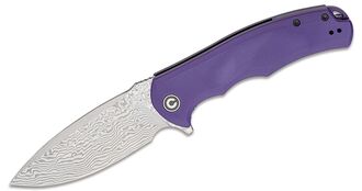 CIVIVI Praxis Damascus Purple C803DS-2 - KNIFESTOCK