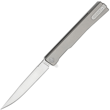 Ocaso Solstice Titanium + Satin / Straight 10CTS - KNIFESTOCK
