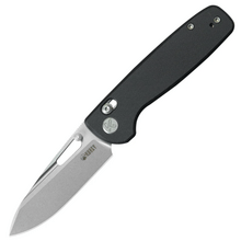 KUBEY Bluff Sandgestrahlt Sandvik 14C28N Klinge Schwarzer G10 Crossbar Lock KU248F - KNIFESTOCK