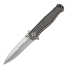 CIVIVI RS71 Milled Ivory / Black G10 HandleSatin Finished Nitro-V BladeLiner L - KNIFESTOCK