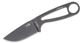 ESEE Izula Lame Grise Tactique, Manches G10 Noires avec Kit IZULA-TG-B-KIT - KNIFESTOCK