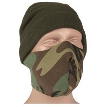 Mil-Tec PROTECTION FACIALE EN NÉOPRÈNE noir woodland 11666100 - KNIFESTOCK