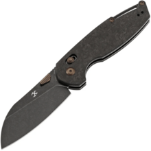 Kansept Model 6 Blackwash CPM S35VN,Shred CF K1022V1 - KNIFESTOCK