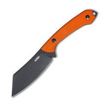 KUBEY Perses Couteau de Survie Extérieur à Lame Fixe Manche Orange G10 Étui Kydex Tek-lok KU302B - KNIFESTOCK