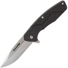 COUTEAU BLACK FOX CARBONIX FRAME LOCK LAME SATINÉE - MANCHE EN FIBRE DE CARBONE - KNIFESTOCK