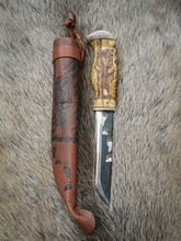 Wood Jewel BearLeuku WJ23KL_bear - KNIFESTOCK