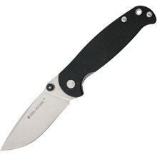 Real Steel H6-S1 zwart 7771 - KNIFESTOCK